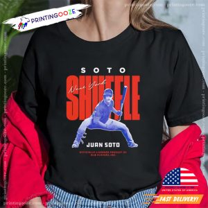 Juan Soto New York Mets baseball the shuffle signature shirt 1