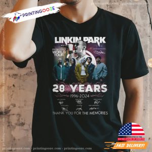 Koszulka Linkin Park From Zero World Tour 28 Years T Shirt