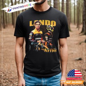 Lando Norris Formula 1 Mclaren racing Mode Shirt