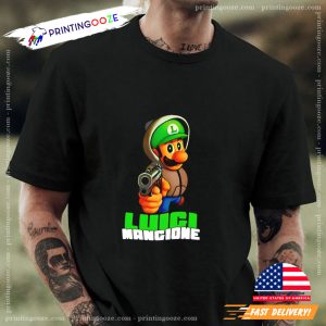 Luigi Super Mario Free Luigi Mangione Unisex T shirt 2