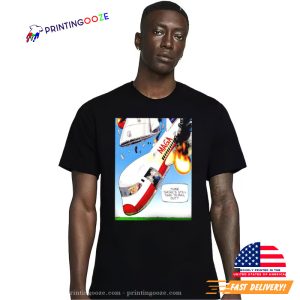 MAGA Plane Crash Think There's Still Time To Bail Out Shirt