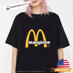 McMangione Luigi Mangione X McDonald’s Unisex T shirt 3