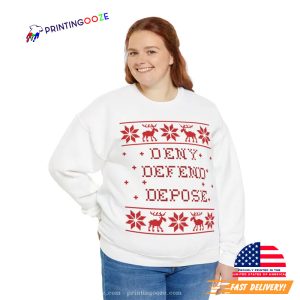 Merry Christmas DENY DEFEND DEPOSE Trending Shirt 3