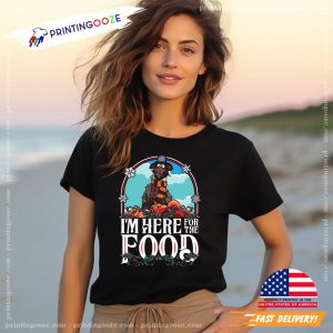 Muppet Christmas Carol Here For The Food T Shirt