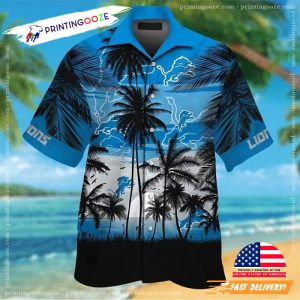 NFL detroit lions football Hawaiian Shirts