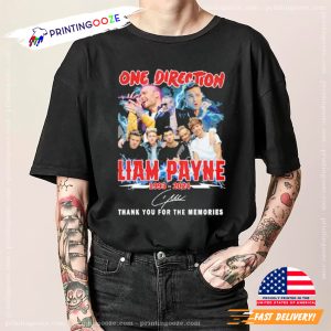 Official One Direction Liam Payne 1993 2024 Thank You For The Memories Signature shirt 3