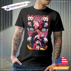 Okarun And Friends Graphic Art Dandadan Shirt