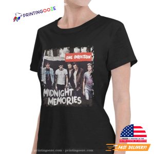 One Direction Midnight Memories Vintage Shirt