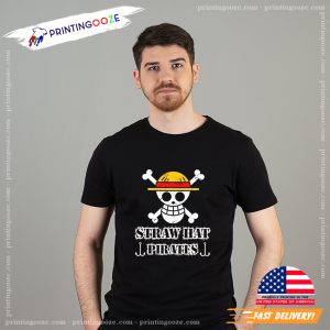 One piece anime Straw Hat Pirates Unisex T shirt