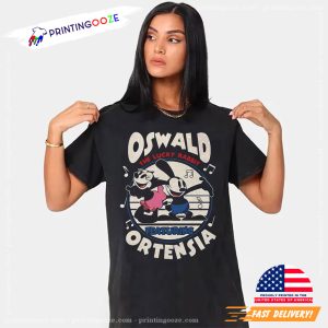 Oswald The Lucky Rabbit Couple Featuring Ortensia Comfort Colors Shirt 2