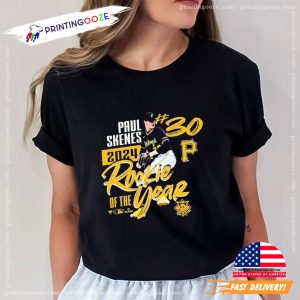 Paul Skenes Pittsburgh Pirates 2024 National League Rookie Of The Year T Shirts 2