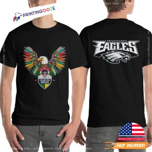 Philadelphia Eagles Wings 2024 2 SIde T Shirt