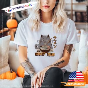 Ramen Cat Yujin Japanese Kawaii Cat T shirt