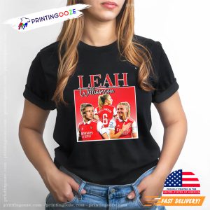 Retro 90s Arsenal Women Fc Arsenal Leah Williamson 6 Unisex T shirt