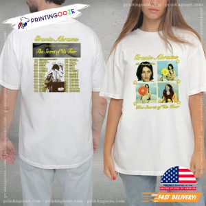 Retro Gracie Abrams The Secret Of Us Tour 2 Sided T shirt