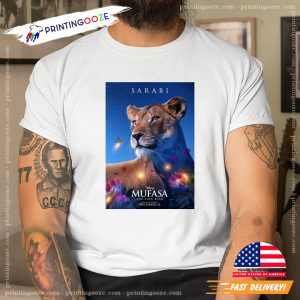 Sarabi Mufasa The Lion King Live Action Poster Tee 3