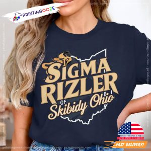 Sigma Rizler of Skibidy Ohio Funny Slang Shirt 1