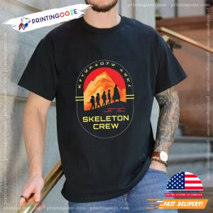 Star Wars Skeleton Crew Group Silhouettes shirt