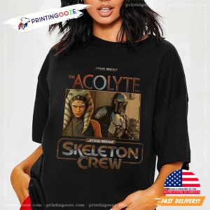 Starwars The Acolyte Skeleton Crew Vintage T shirt