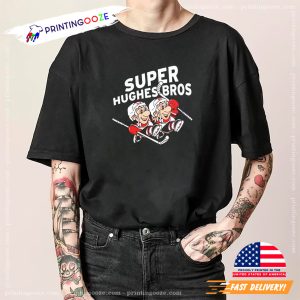 Super Hughes Bros Jack Hughes & Luke Hughes Shirt 1