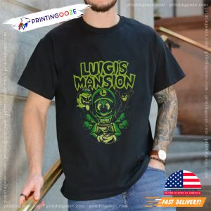 Super Mario Luigi Spooky Unisex T shirt