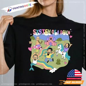 System Of A Down Crazy World T shirt 3