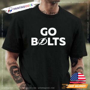 Tampa Bay Lightning go bolts T shirt 1