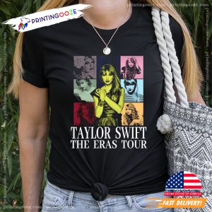 Taylor Swift Mutlicolor Era The Eras Tour Concert Shirt