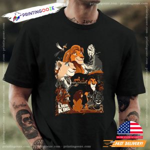 The Lion King Group Characters Memorial Moments Shirt