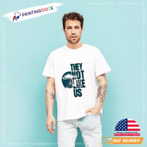 They not like us Philadelphia Eagles 2024 T Shirts 2