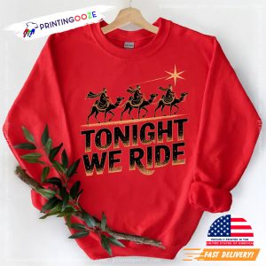 Tonight We Ride Camel in the night at the desert Shirt 1