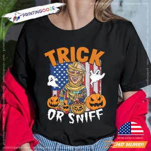 Trick Or Sniff Halloween Joe Biden Tee 1