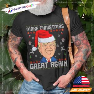 Trump 2024 Make Christmas Great Again T shirt