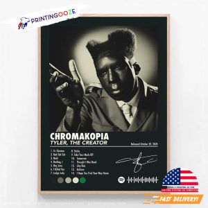 Tyler The Creator Chromakopia Album Poster