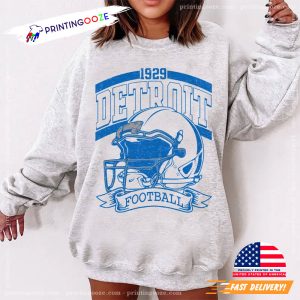 Vintage 90s Style Detroit Lions Football T shirt 1