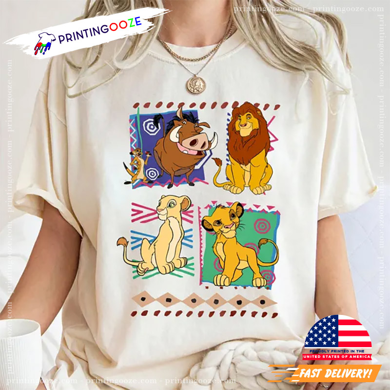 Vintage Disney Lion King Family Animal Kingdom Comfort Colors Shirt Vintage Disney Lion King Family Animal Kingdom Comfort Colors Shirt