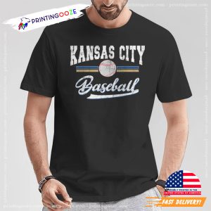 Vintage Kansas City Baseball 90s Fan Tee 2