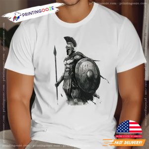 Vintage Spartan Warrior Gladiator II Unisex T shirt 3