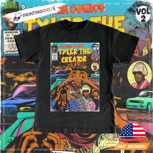 Vintage Tyler The Creator Comic Book Shirt