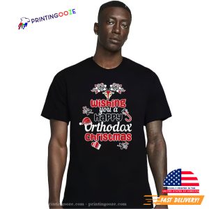 Wishing You A Happy Orthodox Christmas Shirt 2