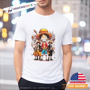 luffy straw hat king pirate OnePiece Unisex T shirt