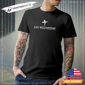 Ash Wednesday 2024 Holy Cross T-shirt