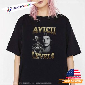 Avicii Levels Retro Graphic Tee 1