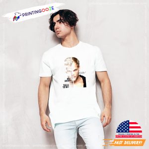 Avicii Play Lyrics Song Portrait Signature T shirt 2