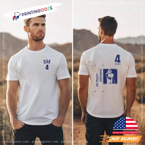 Dallas Cowboys Quarterback Dak Prescott 4 Challenge Accepted T shirt