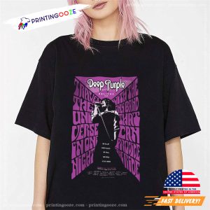 Deep Purple Smoke On The Nation Canadian Tour T shirt