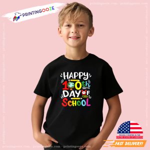 Happy 100th Day Of School Unisex T shirt 1