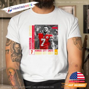 Harrison Butker KC Chiefs Portrait T shirt