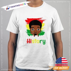 I Am Black Melanin African American Black History T-Shirt