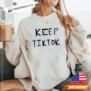 Keep Tiktok Save Tiktok Classic T shirt 3